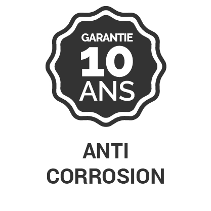 Garantie 10 ans Anti corrosion