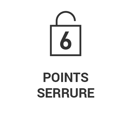 Serrure 6 points