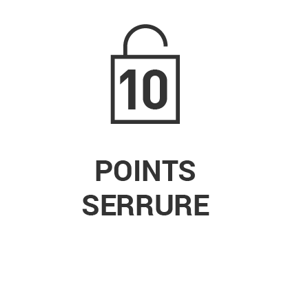 Serrure 10 points