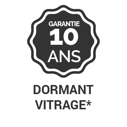 Garantie 10 ans dormant vitrage*