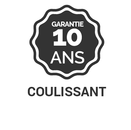 Garantie 10 ans coulissant