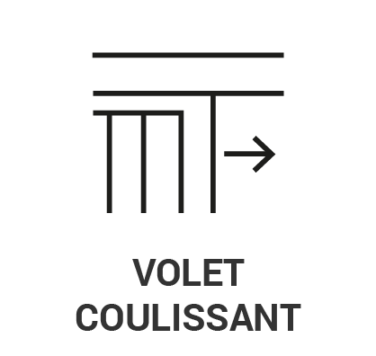 Volet coulissant