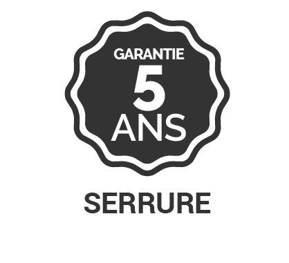 Garantie 5 ans serrure